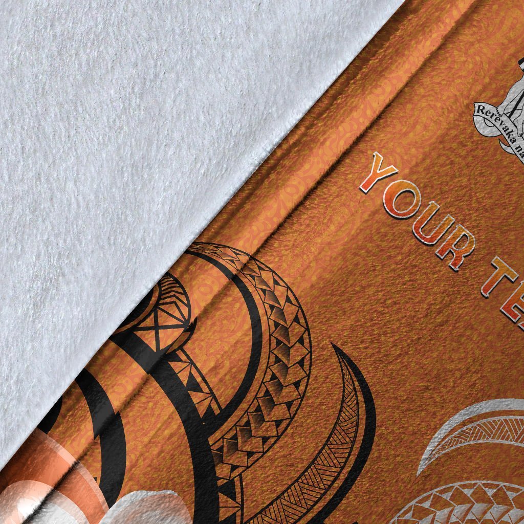 Custom Fiji Personalised Premium Blanket - Fijian Spirit - Polynesian Pride