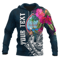 Guam Custom Hoodie Summer Vibes Unisex Blue - Polynesian Pride
