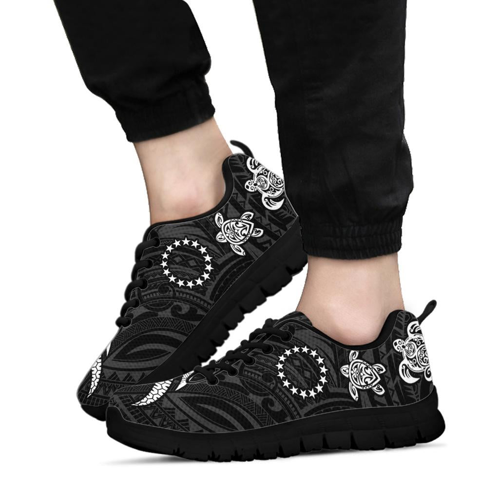 Cook Islands Sneakers - White Tentacle Turtle White - Polynesian Pride