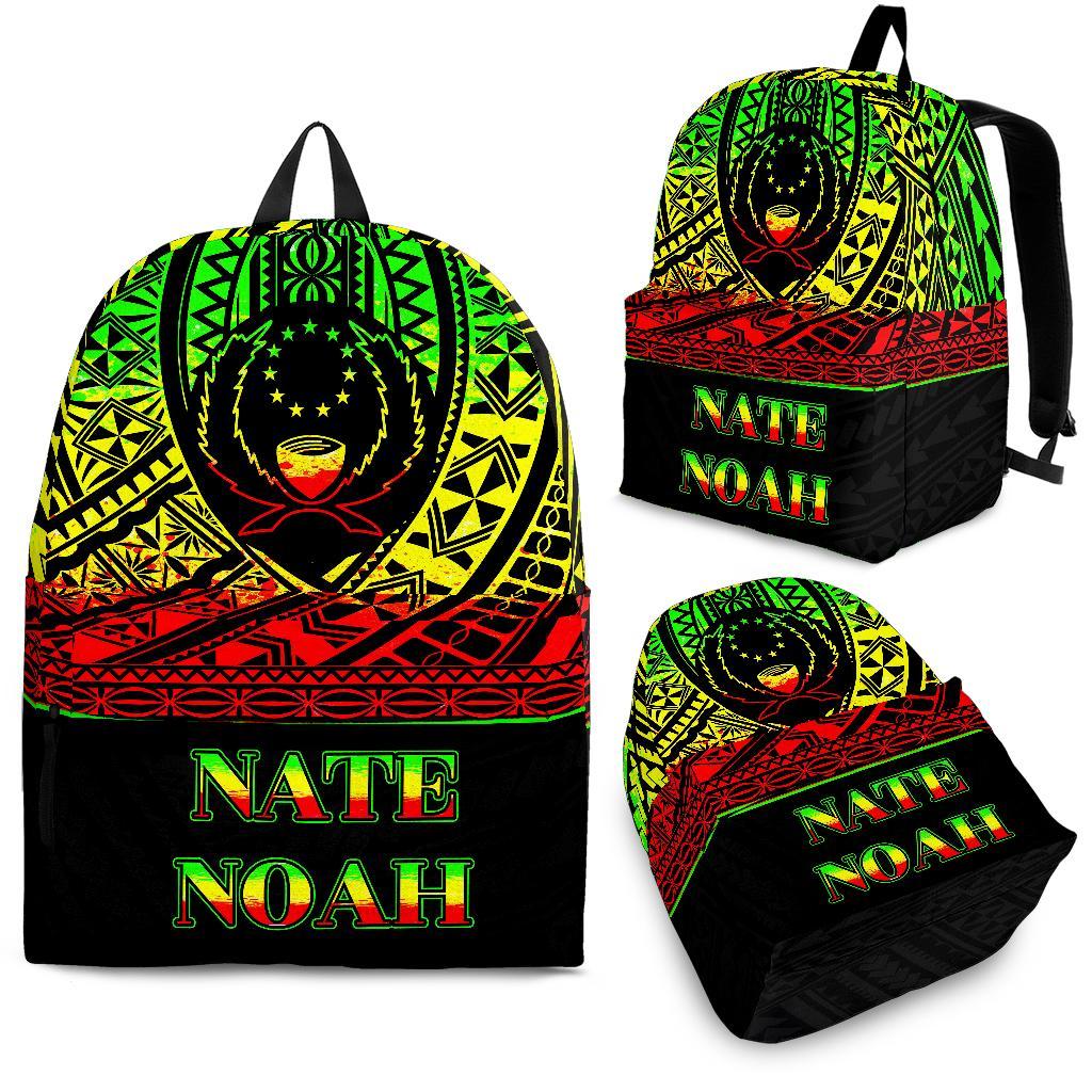 Nate Noah Pohnpei Backpack Black - Polynesian Pride