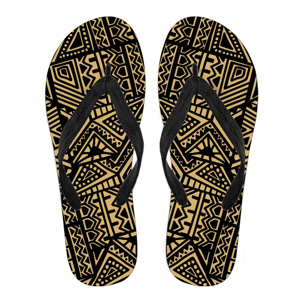 Polynesian 12 Flip Flops Men Black - Polynesian Pride