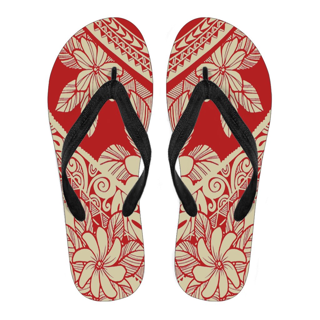 Polynesian 39 Flip Flops Men Black - Polynesian Pride