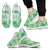 Hawaii Tropical Leaves Jungle Monstera Leaf Sneakers Men's Sneakers White - Polynesian Pride