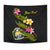 Nauru Polynesian Custom Personalised Tapestry - Plumeria Tribal - Polynesian Pride