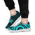 Hawaii Sneakers - Turquoise Kanaka Maoli Tentacle Turtle - Polynesian Pride