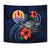 Tahiti Polynesian Tapestry - Blue Turtle Hibiscus - Polynesian Pride