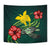 Papua New Guinea Polynesian Tapestry - Green Turtle Hibiscus - Polynesian Pride