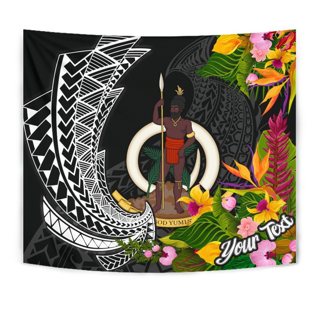 Vanuatu Tapestrys - Custom Personalised Seal Spiral Polynesian Patterns - Polynesian Pride