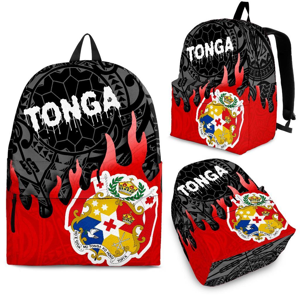 Tonga Backpack - Melting Style Red - Polynesian Pride