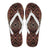 Polynesian Flip Flops Grown Men's Flip Flops White - Polynesian Pride