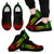 Tonga Sneakers - Tonga Polynesian Chief Tattoo Reggae Version Unisex Black - Polynesian Pride