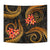 Palau Tapestry - Gold Plumeria - Polynesian Pride