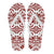 Polynesian 20 Flip Flops Men White - Polynesian Pride