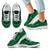 Cook Islands Wave Sneakers - Polynesian Pattern Green Color Kid's Sneakers - White - Cook Islands White - Polynesian Pride