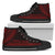 Norfolk Island High Top Shoes - Polynesian Red Chief Version - Polynesian Pride