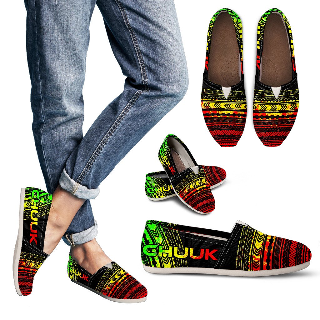 Chuuk Casual Shoes - Polynesian Reggae Chief Version Women Reggae - Polynesian Pride