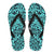 Polynesian 44 Flip Flops Women Black - Polynesian Pride