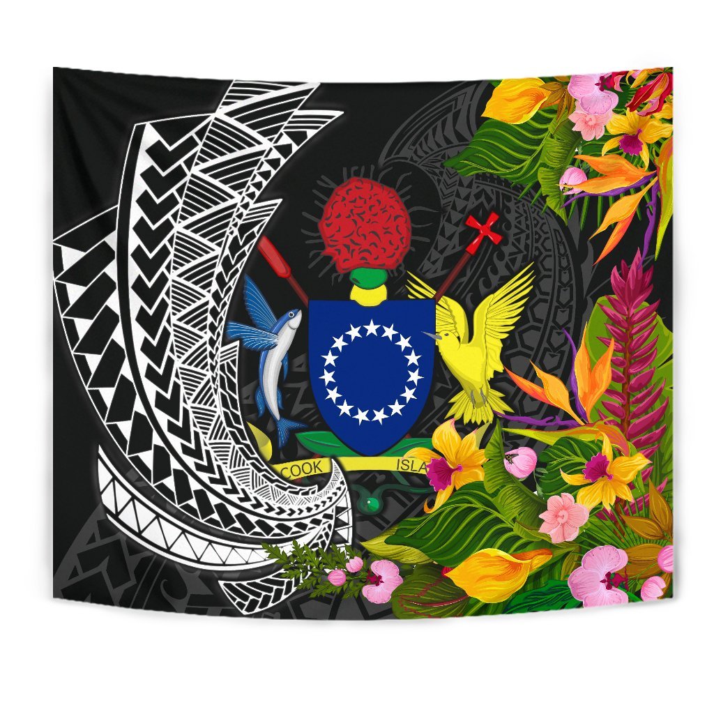 Cook Islands Tapestrys - Seal Spiral Polynesian Patterns - Polynesian Pride