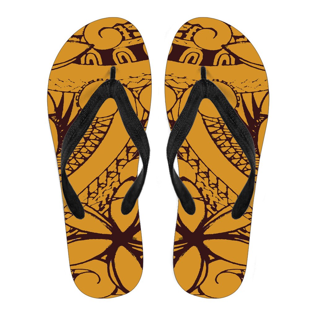 Polynesian 48 Flip Flops Men Black - Polynesian Pride