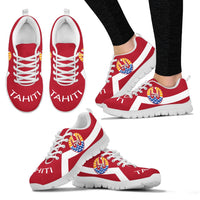 Tahiti Sneakers - Tahiti FLag Style - Polynesian Pride