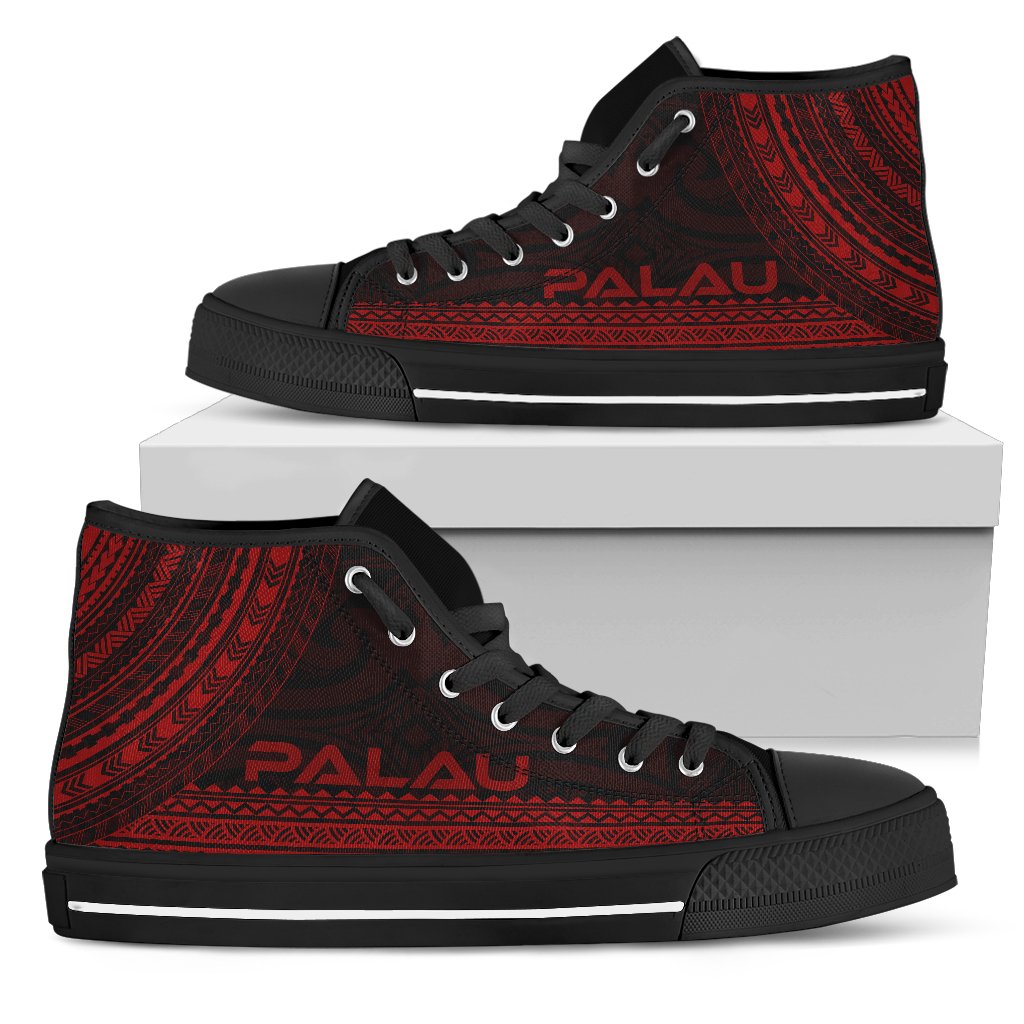 Palau High Top Shoes - Polynesian Red Chief Version - Polynesian Pride