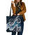 Chuuk Islands Polynesian Tote Bags - Ocean Style Tote Bag One Size Blue - Polynesian Pride