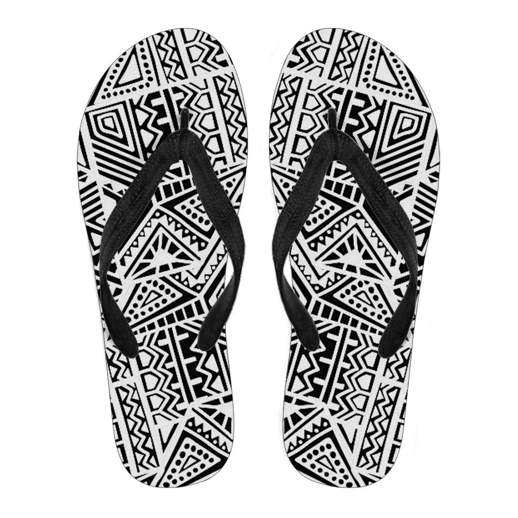 Polynesian 11 Flip Flops Men Black - Polynesian Pride