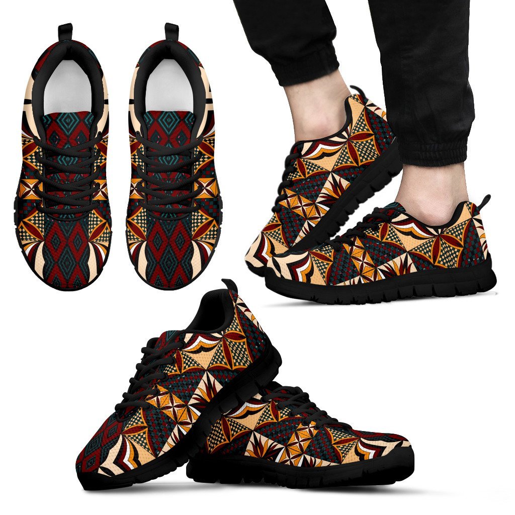 Samoa Sneakers - Samoan Siapo Style - K7 - Polynesian Pride