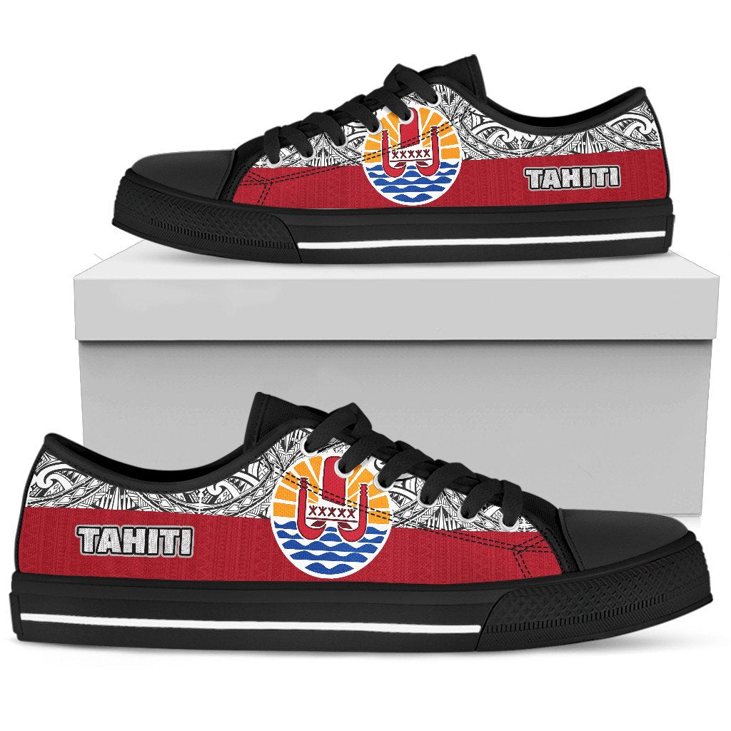 Tahiti Low Top Shoes - Polynesian Design - Polynesian Pride