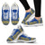 Nauru Sneakers - Nauru Polynesian Chief Tattoo Blue Yellow Version - Polynesian Pride