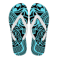 Polynesian 50 Flip Flops Men White - Polynesian Pride