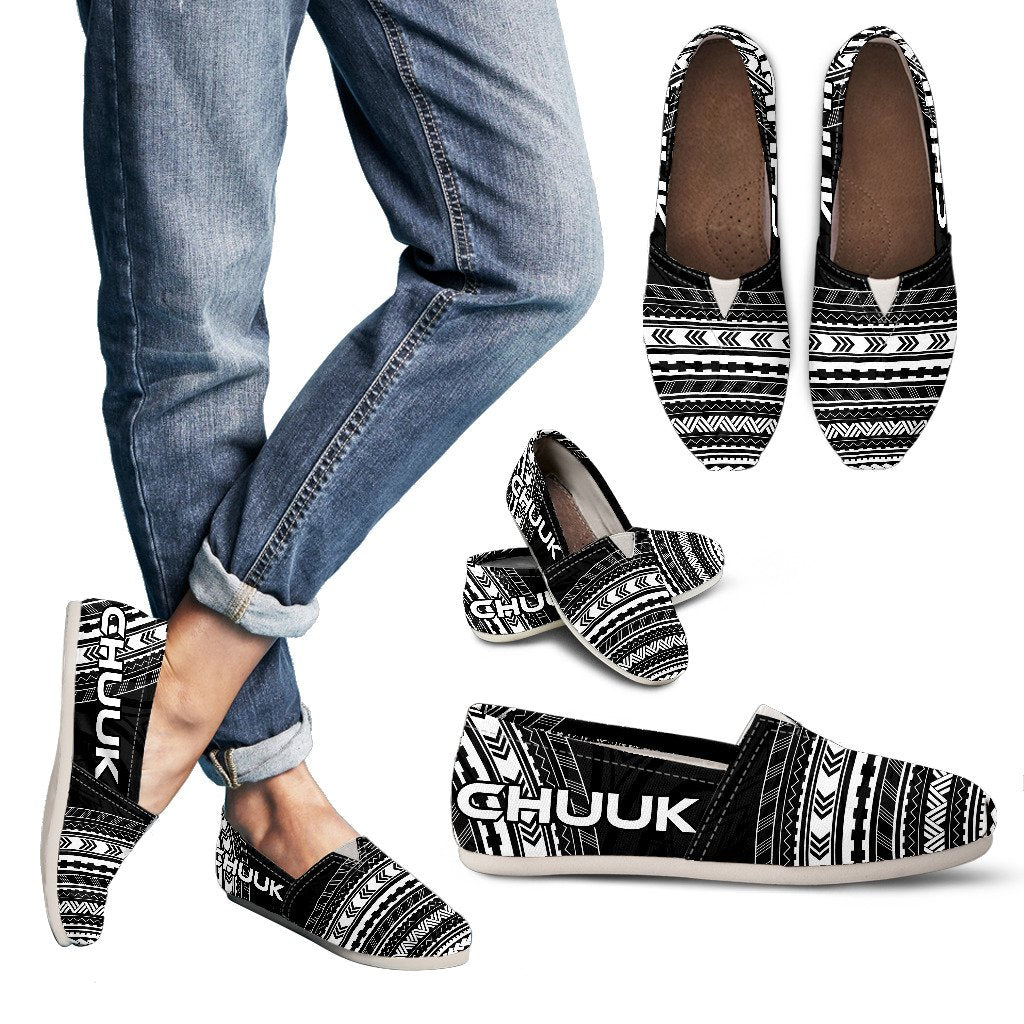 Chuuk Casual Shoes - Polynesian Black Chief Version Women Black - Polynesian Pride