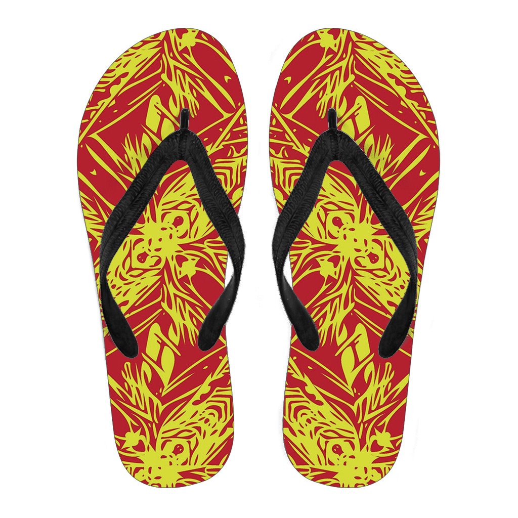 Polynesian 05 Flip Flops Men Black - Polynesian Pride