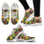 Hawaii Seamless Tropical Flower Plant And Leaf Pattern Sneakers - Polynesian Pride