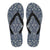 Polynesian Culture Blue White Flip Flops Men's Flip Flops - Black - 1 - Polynesian Pride