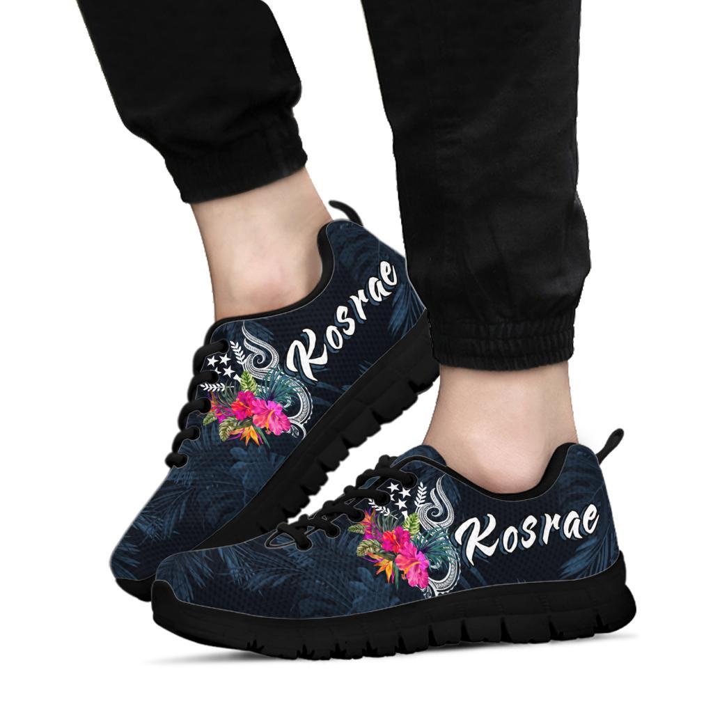 Kosrae Micronesia Sneakers - Tropical Flower - Polynesian Pride