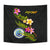 Federated States Of Micronesia Polynesian Tapestry - Plumeria Tribal - Polynesian Pride