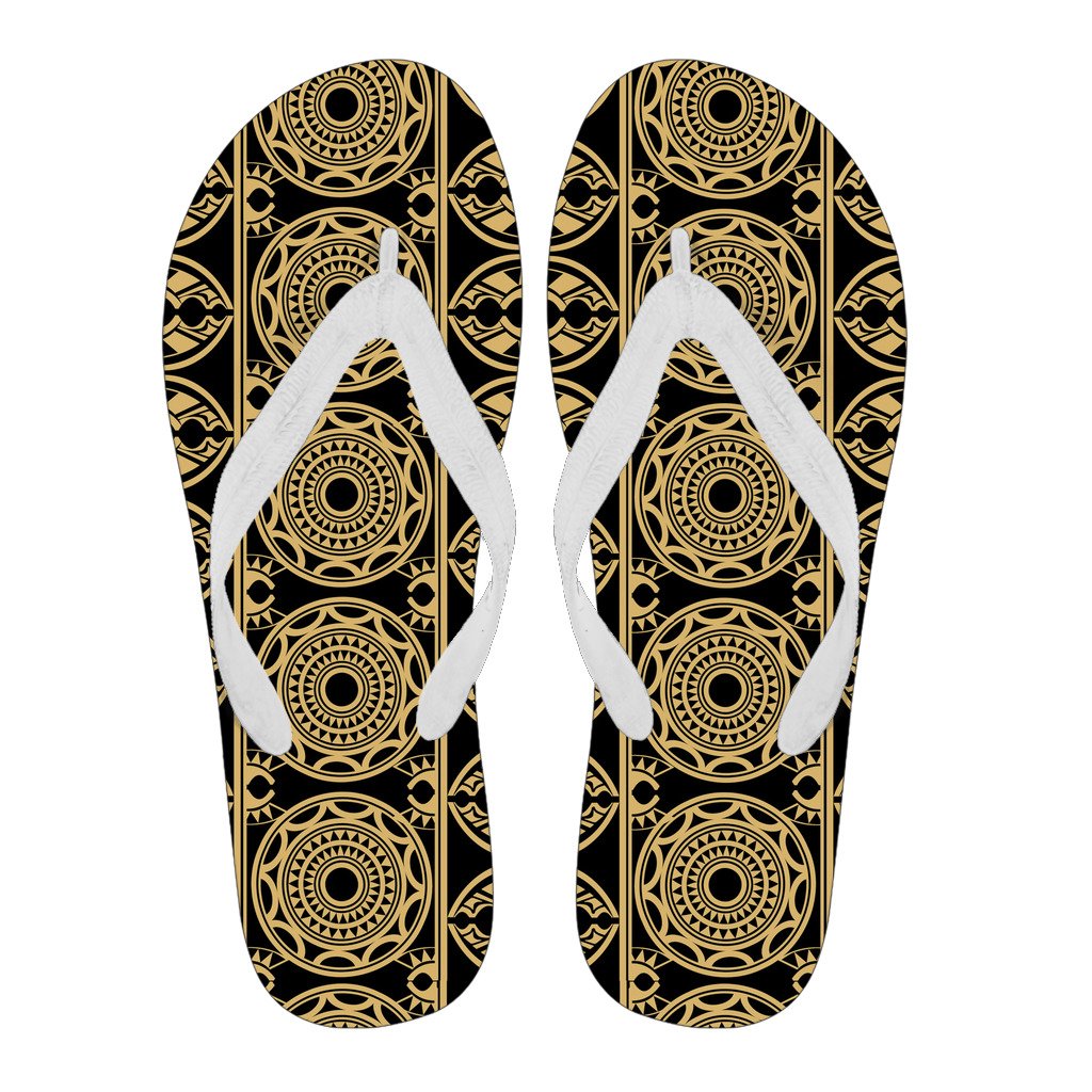 Polynesian 35 Flip Flops Women White - Polynesian Pride