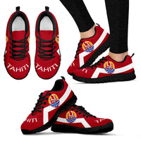 Tahiti Sneakers - Tahiti FLag Style - Polynesian Pride