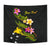 Papua New Guinea Polynesian Custom Personalised Tapestry - Plumeria Tribal - Polynesian Pride