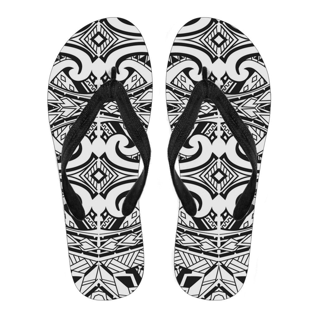 Polynesian 18 Flip Flops Men Black - Polynesian Pride