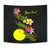 Palau Polynesian Custom Personalised Tapestry - Plumeria Tribal - Polynesian Pride