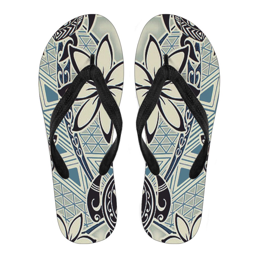 Polynesian 40 Flip Flops Men Black - Polynesian Pride