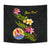 Tahiti Polynesian Custom Personalised Tapestry - Plumeria Tribal - Polynesian Pride