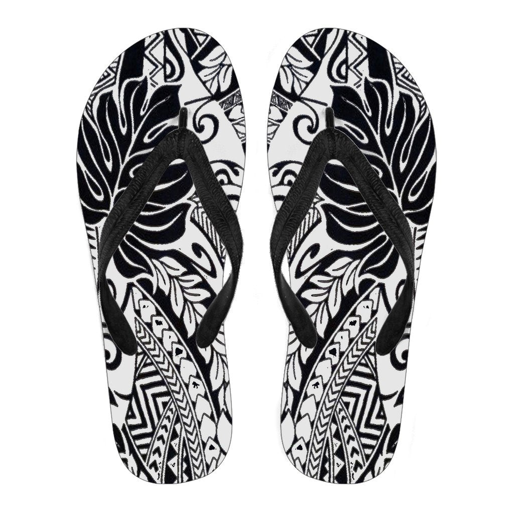 Polynesian 53 Flip Flops Men Black - Polynesian Pride