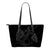 Anchor Gray Poly Tribal Small Leather Tote Gray - Polynesian Pride