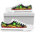 Nauru Low Top Canvas Shoes - Reggae Tentacle Turtle - Polynesian Pride