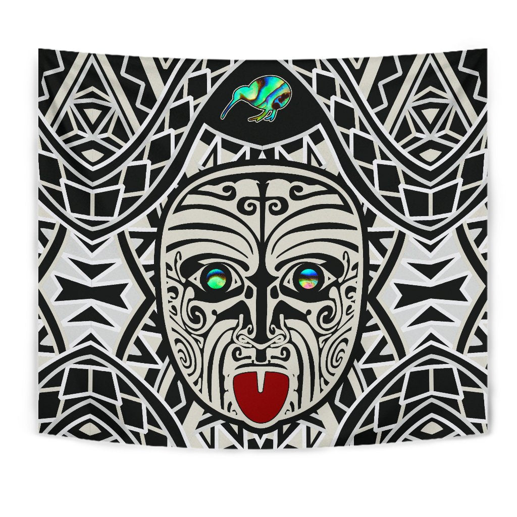 Integrity Maori Ta Moko Tapestry Kiwi and Paua - Polynesian Pride