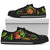 Tonga Polynesian Low Top Shoes - Reggae Plumeria - Polynesian Pride