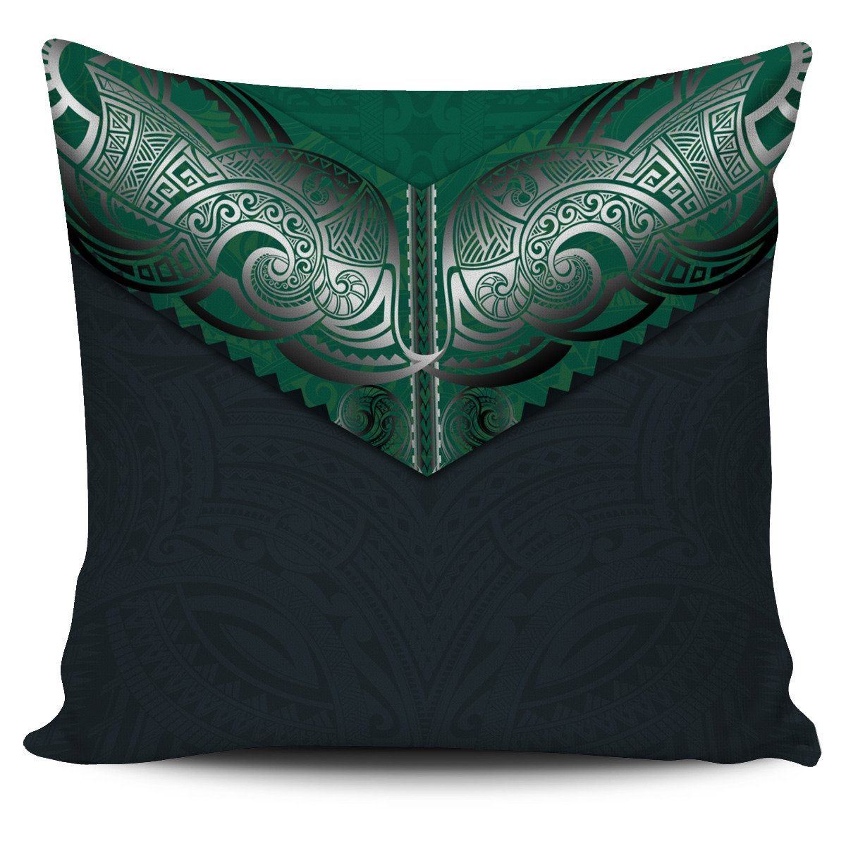 Koru Polynesian Tattoo Pillow Cover - Polynesian Pride